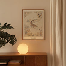 Load image into Gallery viewer, A3 - 'Croc Monsieur' Beige Crocodile Art Print