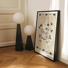Load image into Gallery viewer, 'Tiger 02' Grey Art Print