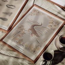 Load image into Gallery viewer, A4 - 'Croc Monsieur' Beige Crocodile Art Print