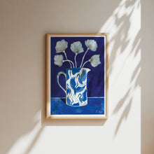 Load image into Gallery viewer, A3 - Blue Herons on Jug 01 Print