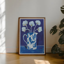 Load image into Gallery viewer, A3 - Blue Herons on Jug 01 Print