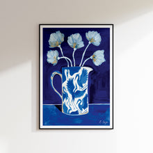 Load image into Gallery viewer, A3 - Blue Herons on Jug 01 Print