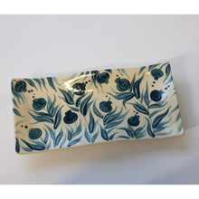Load image into Gallery viewer, Long Hand Painted Pomegranate Trinket Dish