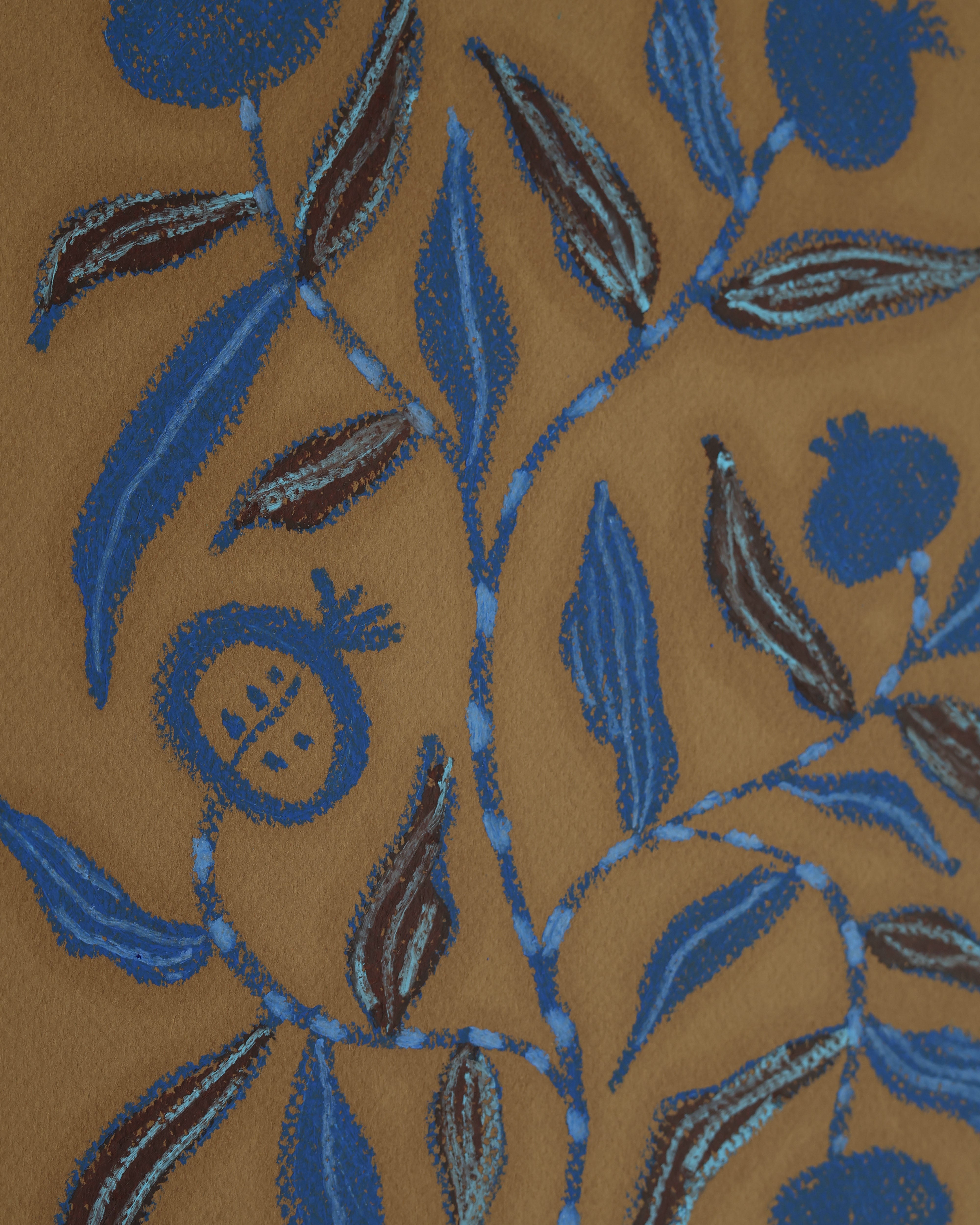 Blue Pomegranates