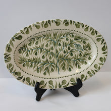 Load image into Gallery viewer, Partridge in a Pear Tree Hand Painted Platter 01