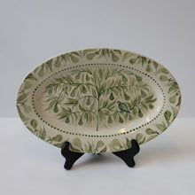 Load image into Gallery viewer, Partridge in a Pear Tree Hand Painted Platter 02