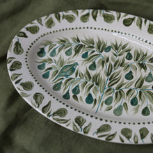 Load image into Gallery viewer, Partridge in a Pear Tree Hand Painted Platter 03