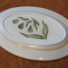 Load image into Gallery viewer, Partridge in a Pear Tree Sgrafitto Hand Painted Platter 03
