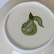 Load image into Gallery viewer, Partridge in a Pear Tree Hand Painted Plate - Green