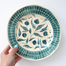 Load image into Gallery viewer, One of a Kind - Hand Painted Pomegranate Plate