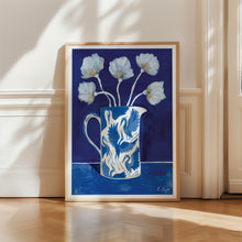 Load image into Gallery viewer, A2 - 'Blue Herons on Jug' 01 Print