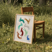 Load image into Gallery viewer, Bunny Rabbits Art Print