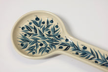 Load image into Gallery viewer, Hand Painted Pomegranate Spoon Rest - Teal
