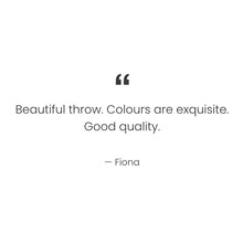 Load image into Gallery viewer, Herons Original - Recycled Cotton Woven Throw