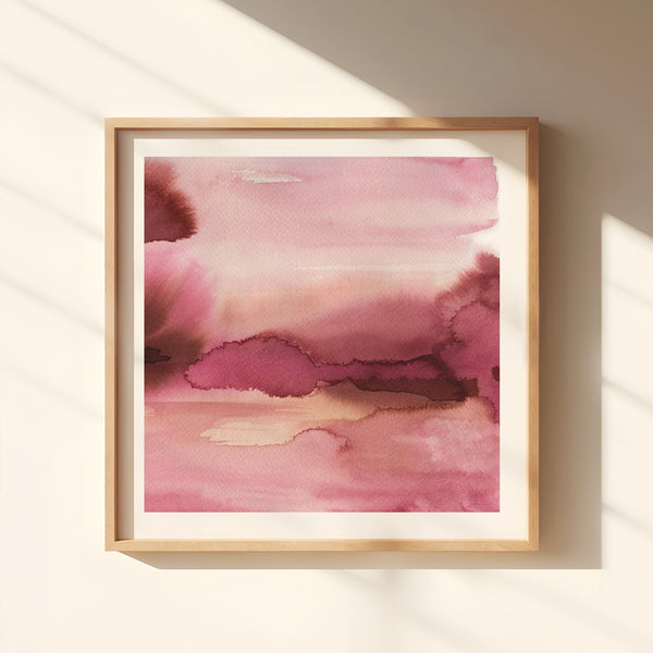 Seconds Sale: Warm Skies 1 Print Pink