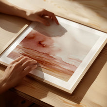Load image into Gallery viewer, Warm Skies || - 30cm Square Print