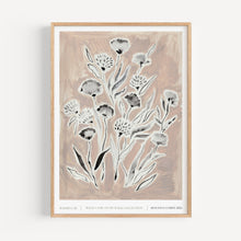 Load image into Gallery viewer, 'Wishful' 02 Pink Floral Art Print