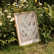 Load image into Gallery viewer, Wishful Pink Floral Art Print