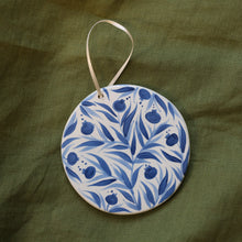 Load image into Gallery viewer, Hand Painted Round Ceramic Ornament