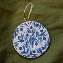 Load image into Gallery viewer, Hand Painted Round Ceramic Ornament