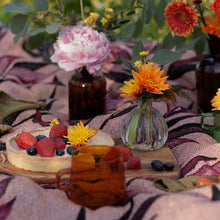 Load image into Gallery viewer, Growth Blush - Recycled Cotton Woven Throw