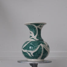 Load and play video in Gallery viewer, New Herons Flute Vase - Forest Green
