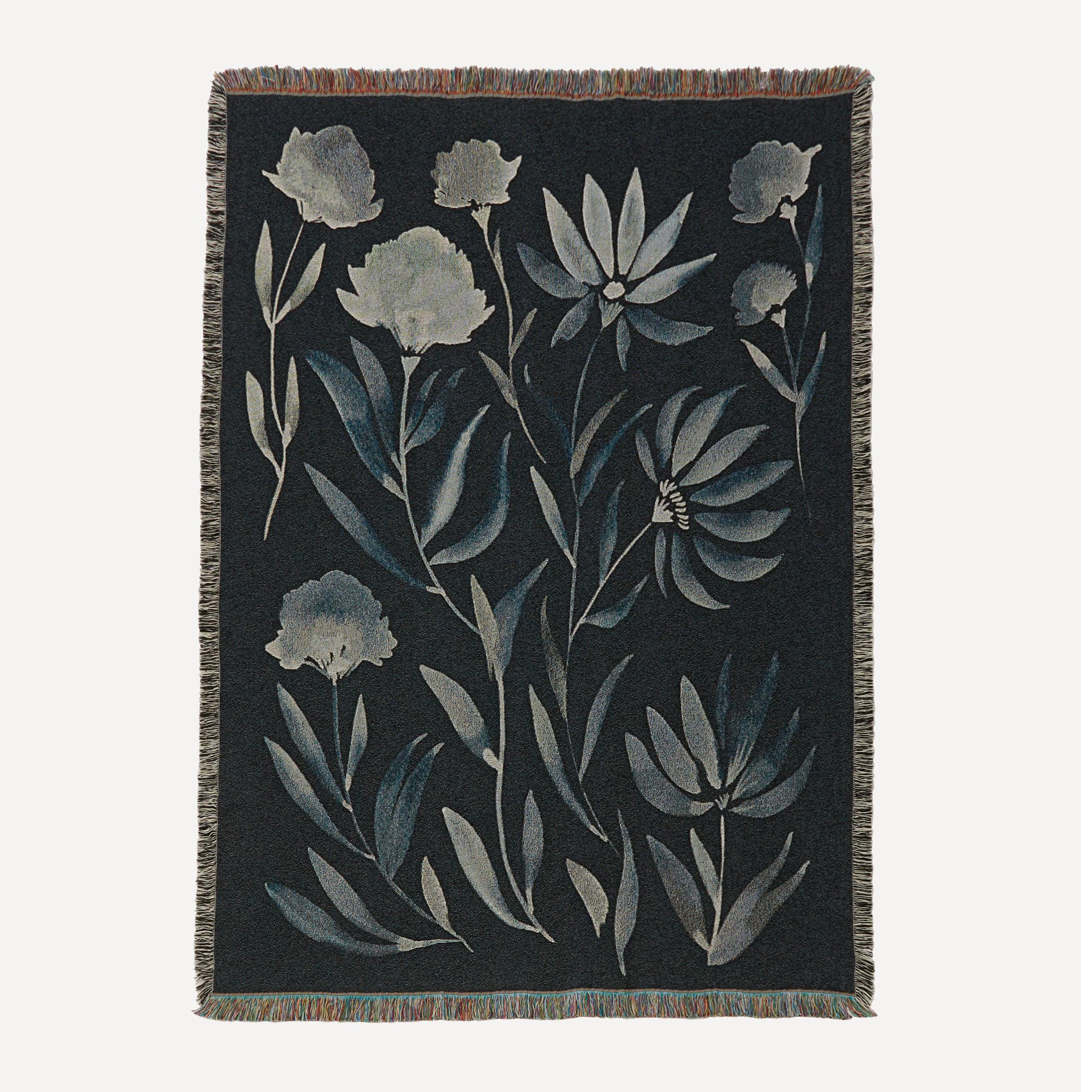 Bloom Recycled Cotton Woven Throw