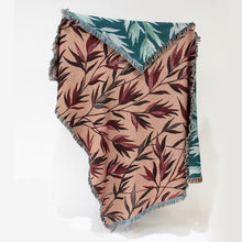 Load image into Gallery viewer, Growth (Blush) Recycled Cotton Woven Throw