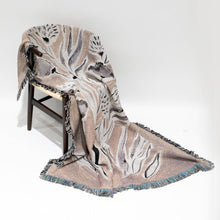 Load image into Gallery viewer, Wishful Pink Recycled Cotton Woven Throw