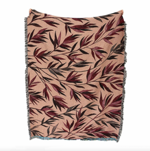 Load image into Gallery viewer, Growth (Blush) Recycled Cotton Woven Throw
