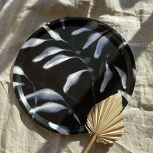 Load image into Gallery viewer, Black Navy Amongst Round Tray (Medium)