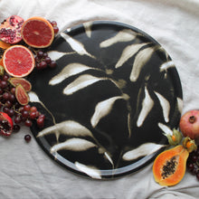 Load image into Gallery viewer, Black Amongst Round Tray (Large)