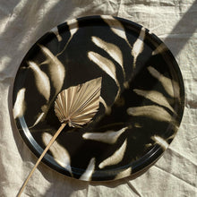 Load image into Gallery viewer, Black Amongst Round Tray (Large)