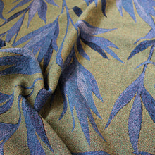 Load image into Gallery viewer, Growth (Olive Green) Recycled Cotton Woven Throw