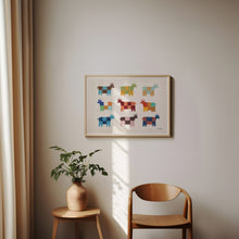 Load image into Gallery viewer, Moo Patchwork Cow Art Print
