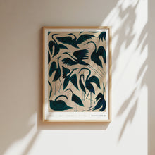 Load image into Gallery viewer, Seconds Sale: A2 Herons Print - Minor marks

