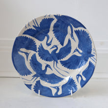 Load image into Gallery viewer, Herons Hand Painted Plate - Blue
