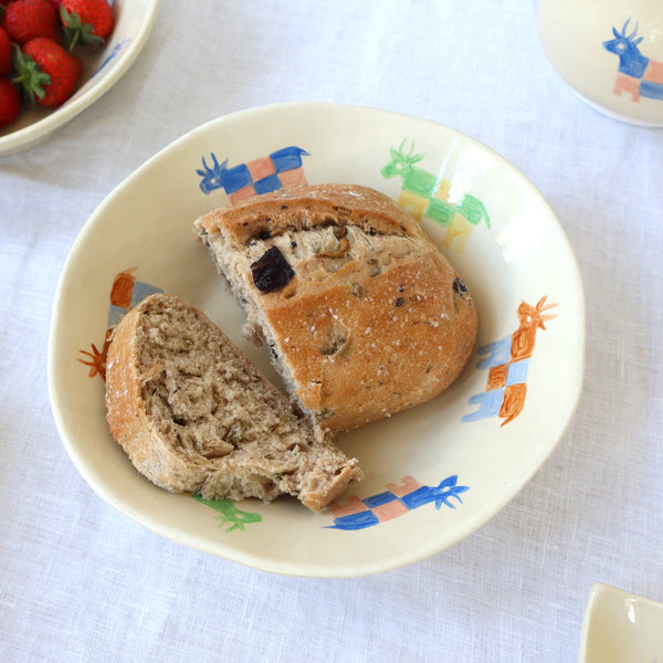 'Moo' Hand Painted Cows Bowl