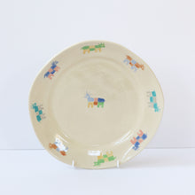 Load image into Gallery viewer, &#39;Moo&#39; Hand Painted Cows Plate
