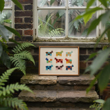 Load image into Gallery viewer, Moo Patchwork Cow Art Print
