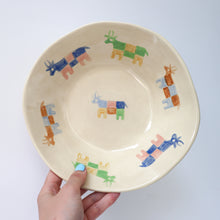 Load image into Gallery viewer, 'Moo' Hand Painted Cows Bowl

