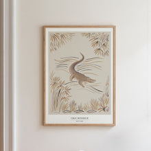 Load image into Gallery viewer, Croc Monsieur Beige Crocodile Art Print
