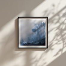 Load image into Gallery viewer, Ethereal Blue Abstract Landscape Art Print 30cm
