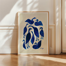 Load image into Gallery viewer, A2 - Blue Ducks Print
