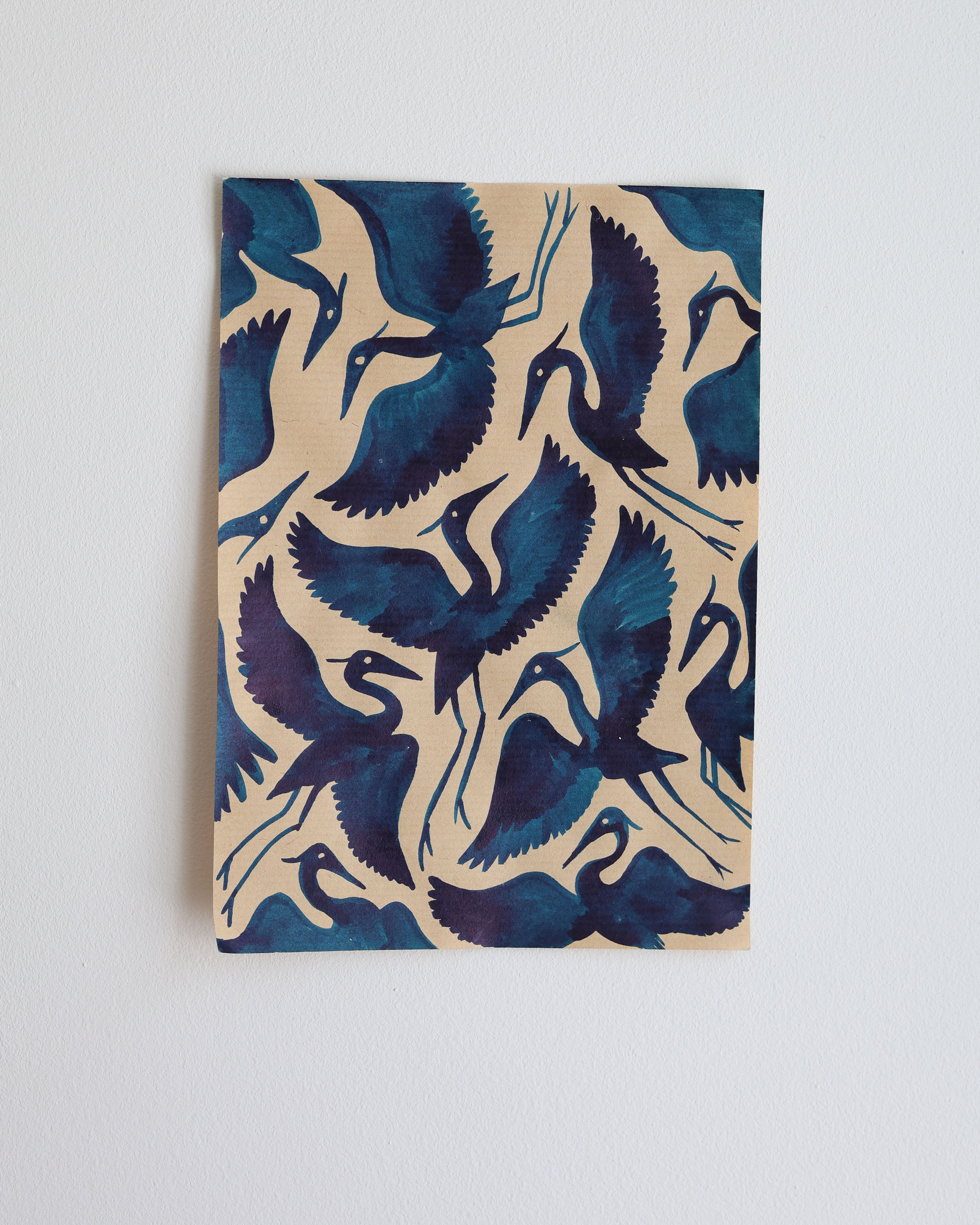 Blue Herons I