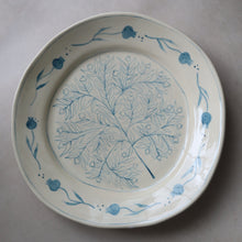 Load image into Gallery viewer, Large Pomegranate Plate - Teal
