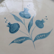 Load image into Gallery viewer, Large Pomegranate Plate - Teal
