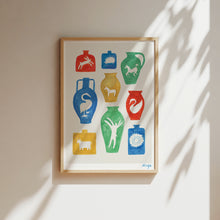 Load image into Gallery viewer, A2 - &#39;Nostalgia Vessels&#39; Colourful Print
