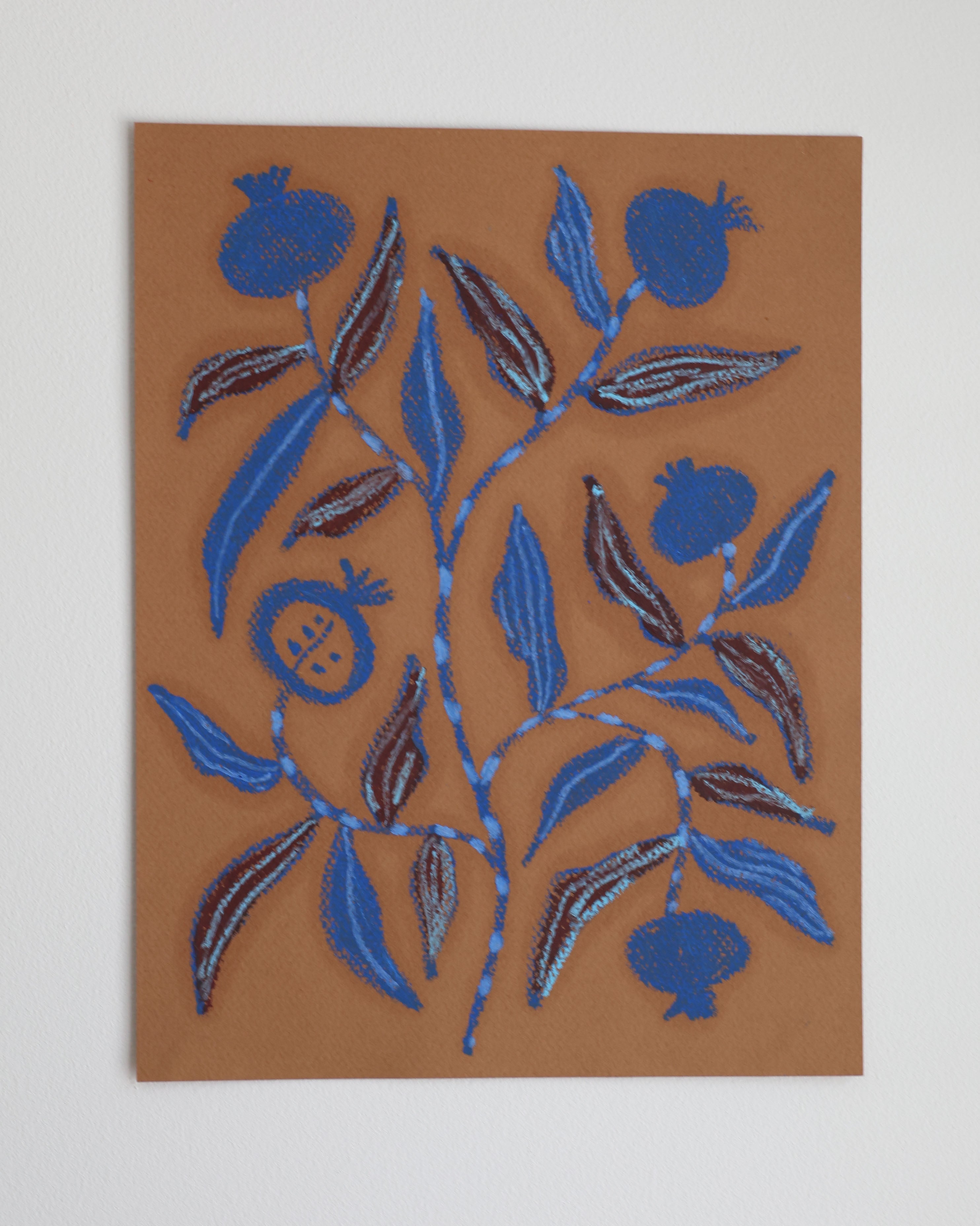 Blue Pomegranates
