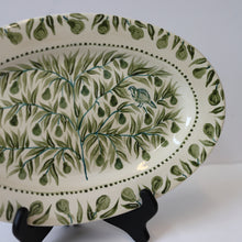 Load image into Gallery viewer, Partridge in a Pear Tree Hand Painted Platter 01
